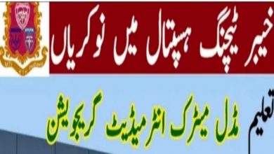 Khyber Teaching Hospital KTH Peshawar Jobs 2022 | www.kth.gov.pk