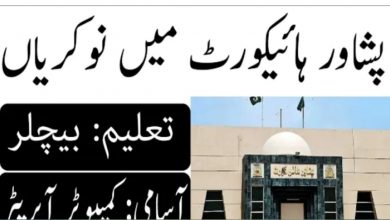 Peshawar High Court Mingora Bench Swat Jobs 2022 | Download Form