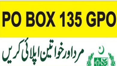 Public Sector Organization PO Box 135 GPO Peshawar Jobs