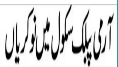 Army Public School & College Saddar & Faisal Campus Jobs 2022