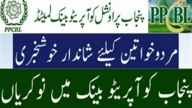 Punjab Provincial Cooperative Bank Limited Jobs July 2022