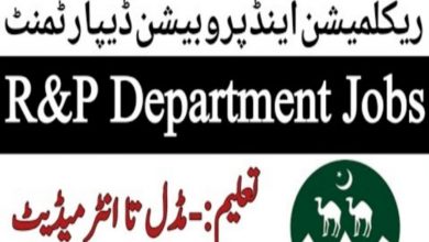Reclamation & Probation Department Balochistan Jobs 2022