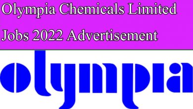 Olympia Chemicals Limited Jobs 2022 Advertisement