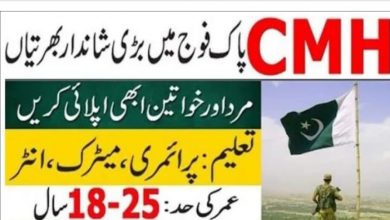 Combined Military Hospital CMH Rawalpindi Jobs