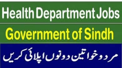 Health Department Sindh Jobs 2022 for HMRRU