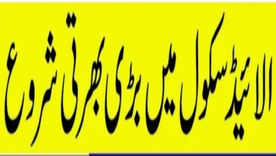 Allied School Harmain Campus Ghor Town Islamabad Jobs 2022