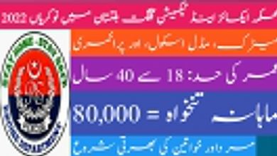 Excise and Taxation Department Gilgit Baltistan Jobs 2022