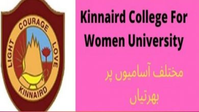 Kinnaird College for Women Jobs 2022 | www.kinnaird.edu.pk