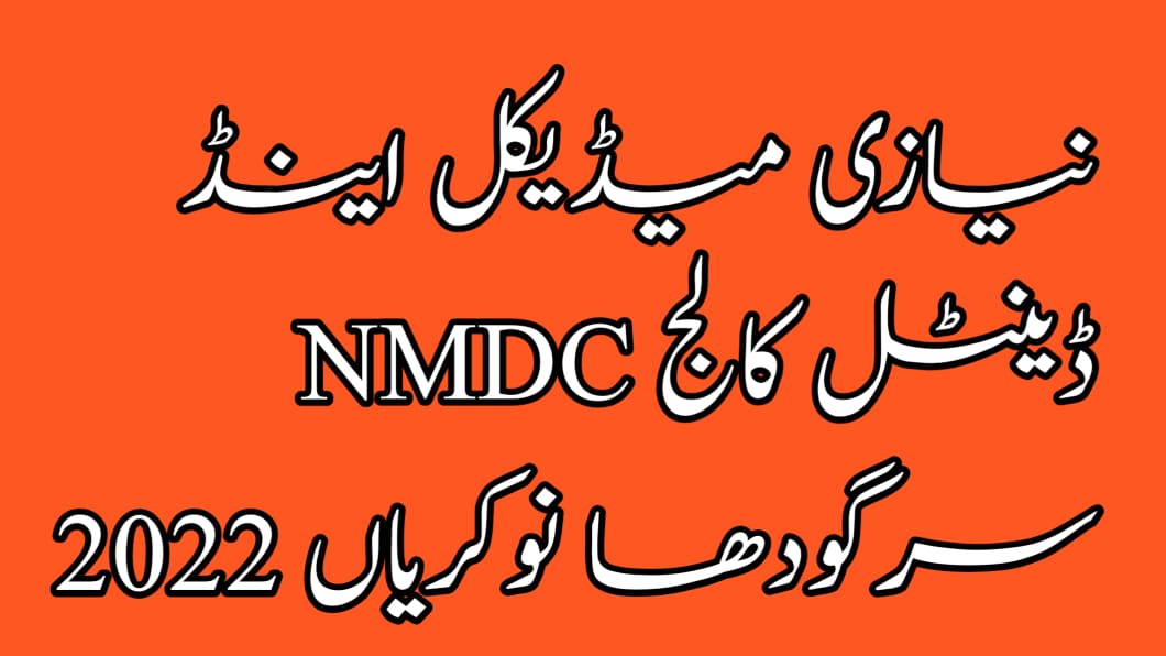 Niazi Medical & Dental College NMDC Sargodha Jobs 2022
