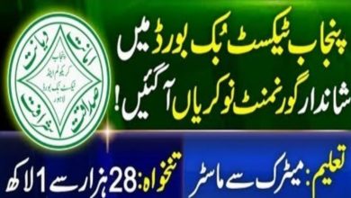 Punjab Curriculum and Textbook Board Jobs 2022 Latest