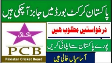 Pakistan Cricket Board PCB Jobs 2022
