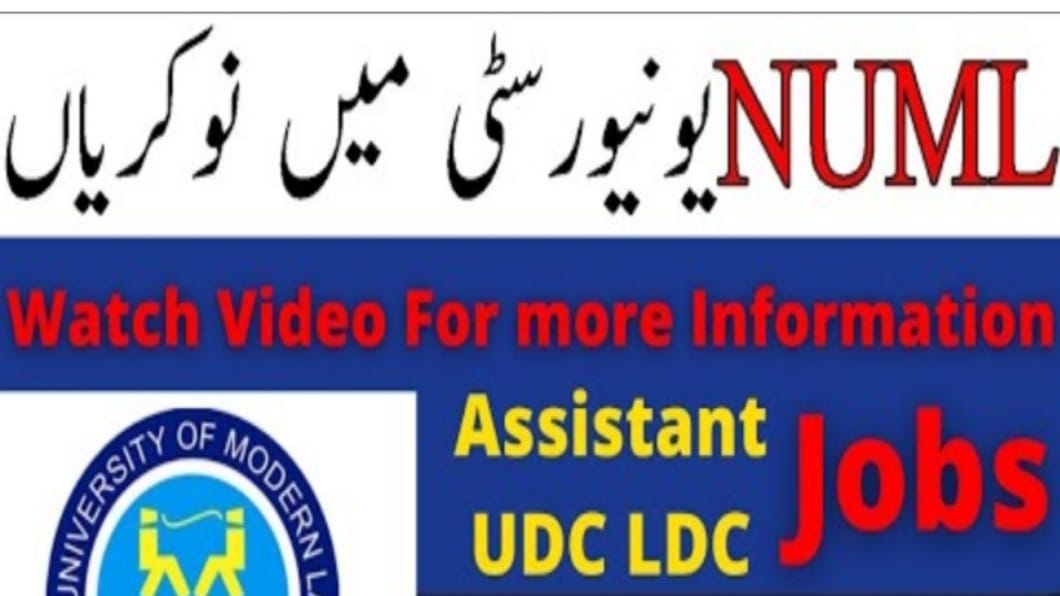 NUML Rawalpindi Branch Jobs 2022 August Advertisement