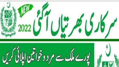 Government Girls Degree College Chanda Halimzai Mohmand Jobs 2022