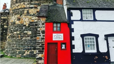 Only 6 feet wide, the UK's smallest house has an interesting history.