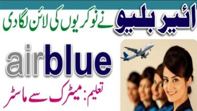 Airblue Jobs 2024 | www.airblue.com Jobs Apply Online
