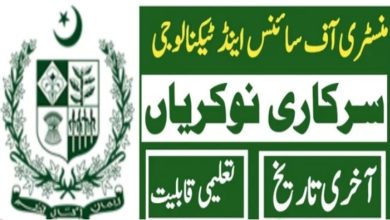 Ministry of Science and Technology MOST Jobs 2024