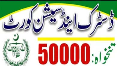 District and Session Courts Karachi Jobs 2024