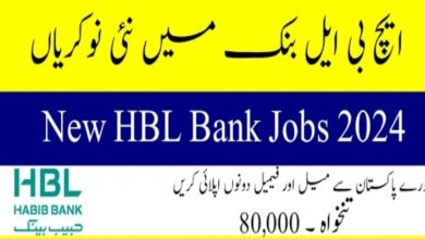 HBL Jobs 2024 Habib Bank Limited | Online Apply at www.hbl.com.pk