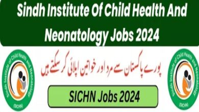 Sindh Institute of Child Health and Neonatology SICHN Jobs 2024