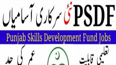 Punjab Skills Development Fund PSDF Jobs 2024 | www.psdf.org.pk Online Form