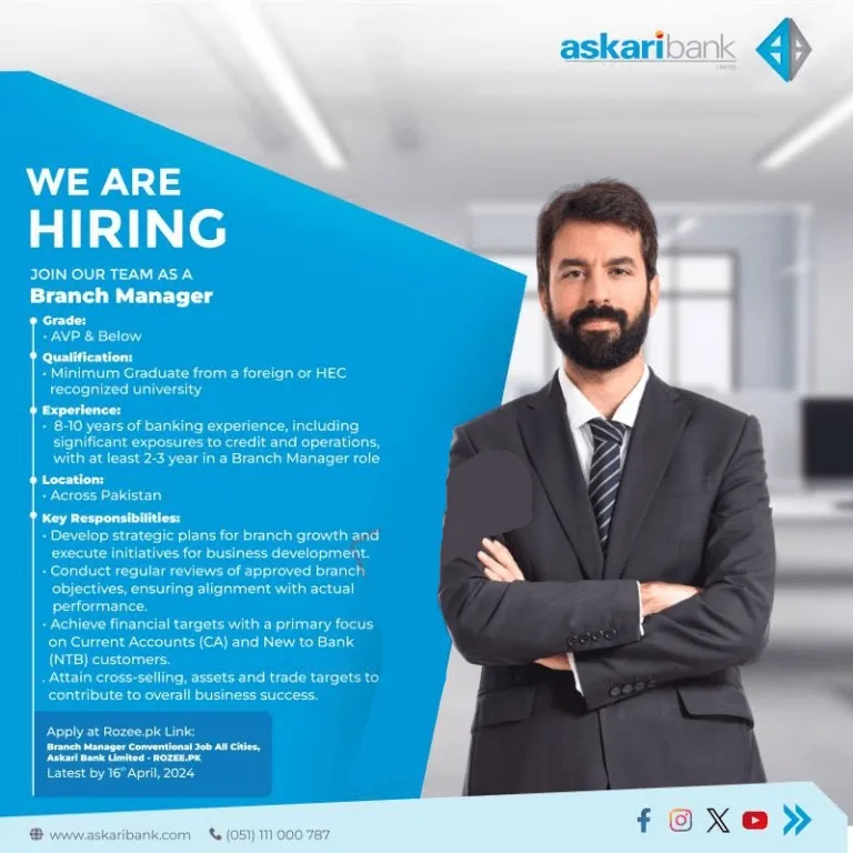 Askari Bank Jobs 2024 | Askari Bank Careers Online Apply