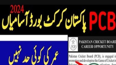 Pakistan Cricket Board PCB Jobs 2024 | Eligibility Criteria at www.pcb.com.pk