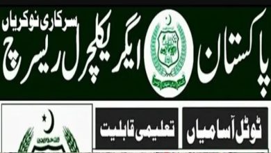 Job Positions At Pakistan Agricultural Research Council