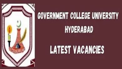 Situations Vacant At Government College University Hyderabad